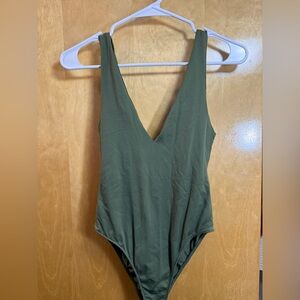 Zara Forest Green Bodysuit